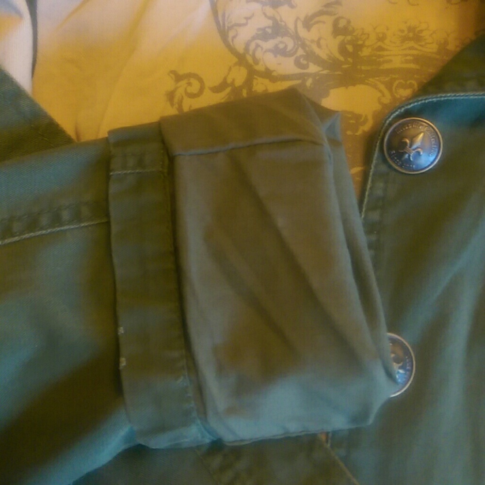 Miss Me Distressed Military Jacket - Picture 7 of 7